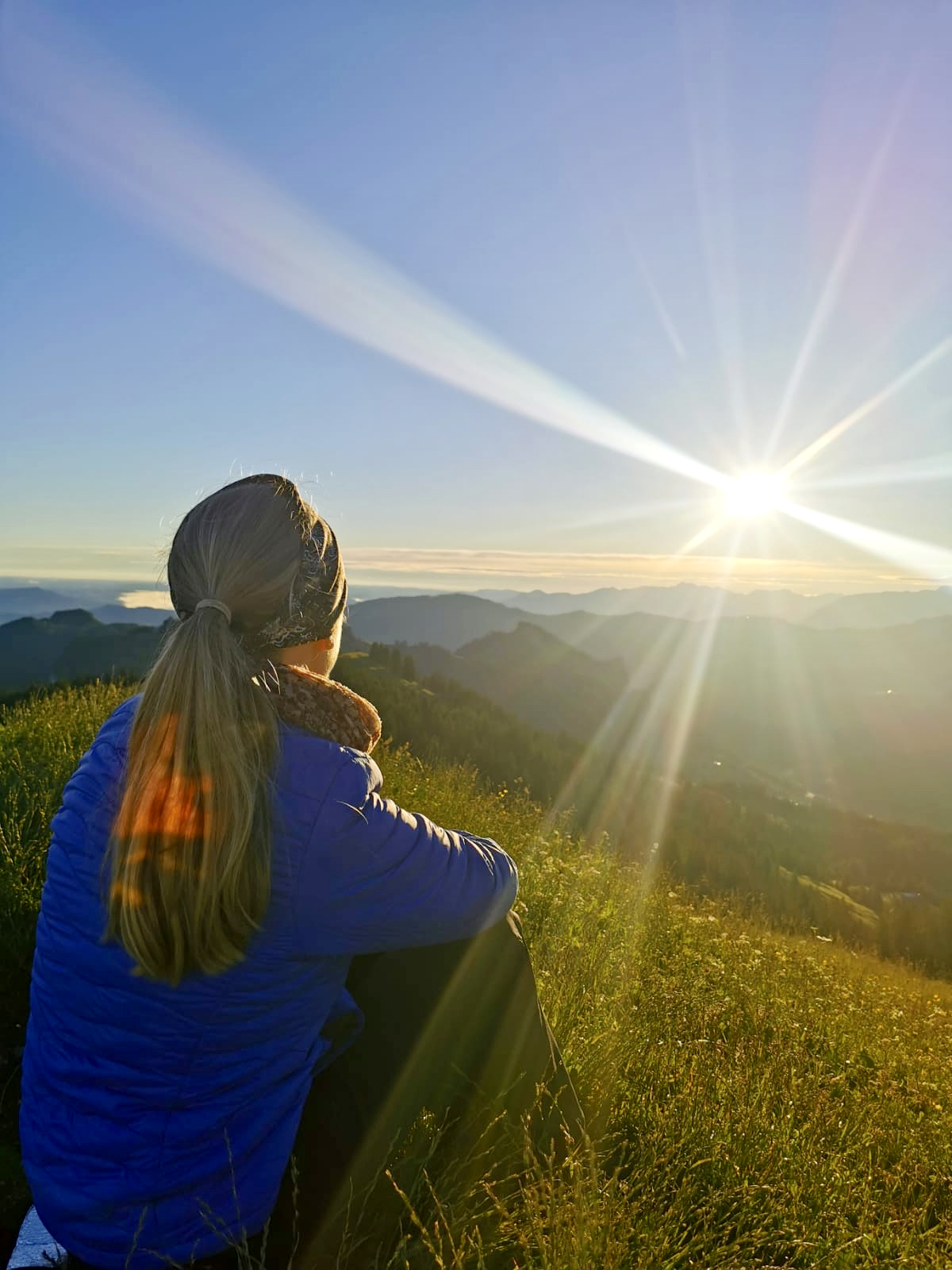 Ausblick von der hohen Kugel, Vorarlberg. Fotocredit: Isabel Bechter