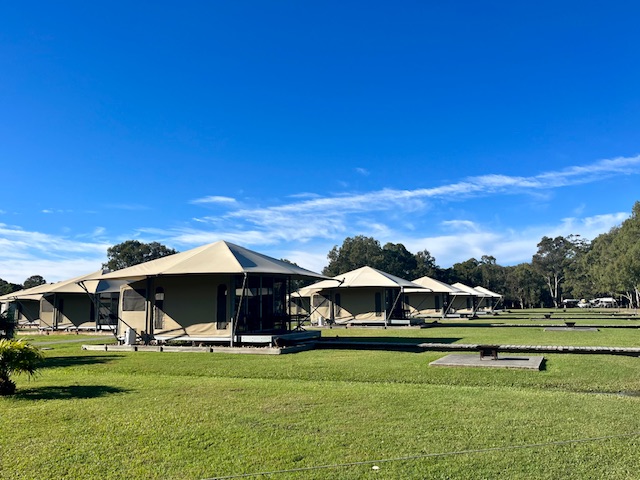 Campingplatz in Noosa, Australien
